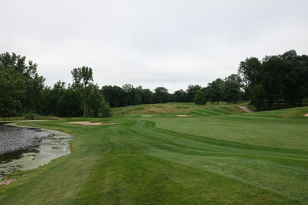 2nd Hole at Spirit Hollow Golf Course (607 Yard Par 5)